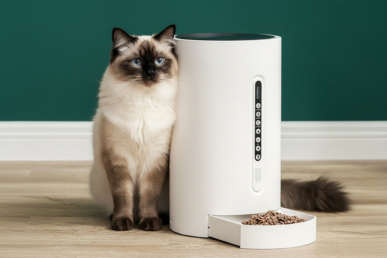 ABS automatic feeder for cats and dogs