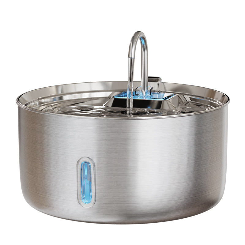 Smart backlit pet water fountain for cats and dogs