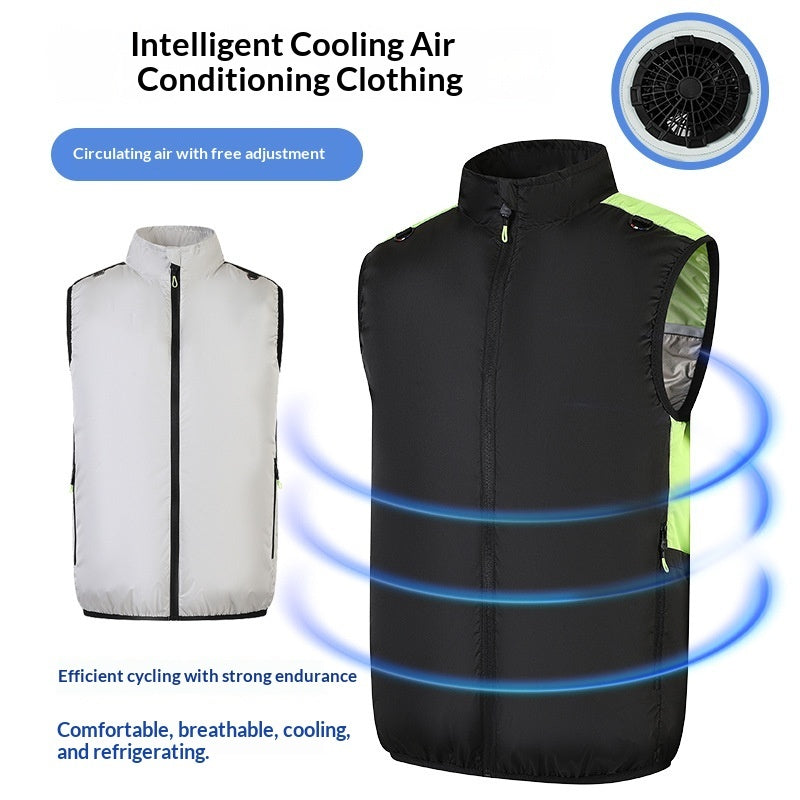 Men's casual fan vest with loose fit