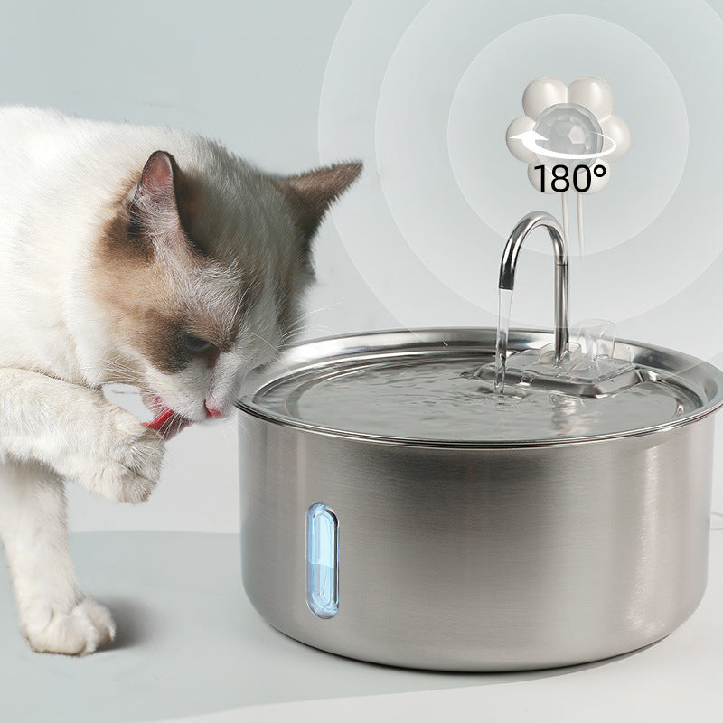 Large capacity pet water fountain for home use